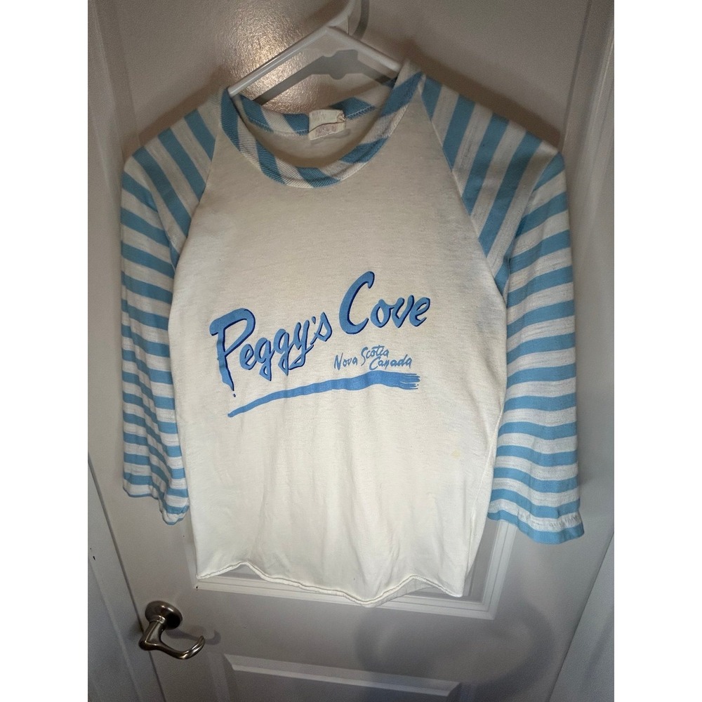 Vintage 80's Peggy's Cove Canada Single Stitch‎ T-Shirt